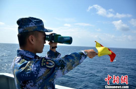 中国海軍第25次護衛艦隊が対海賊射撃訓練を実施