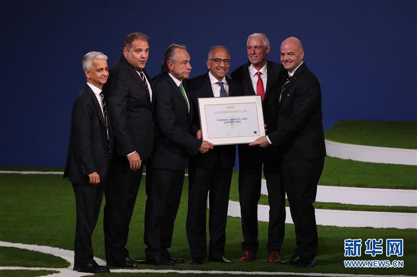 2026年W杯がカナダ、メキシコ、米国の3ヶ国共同開催に