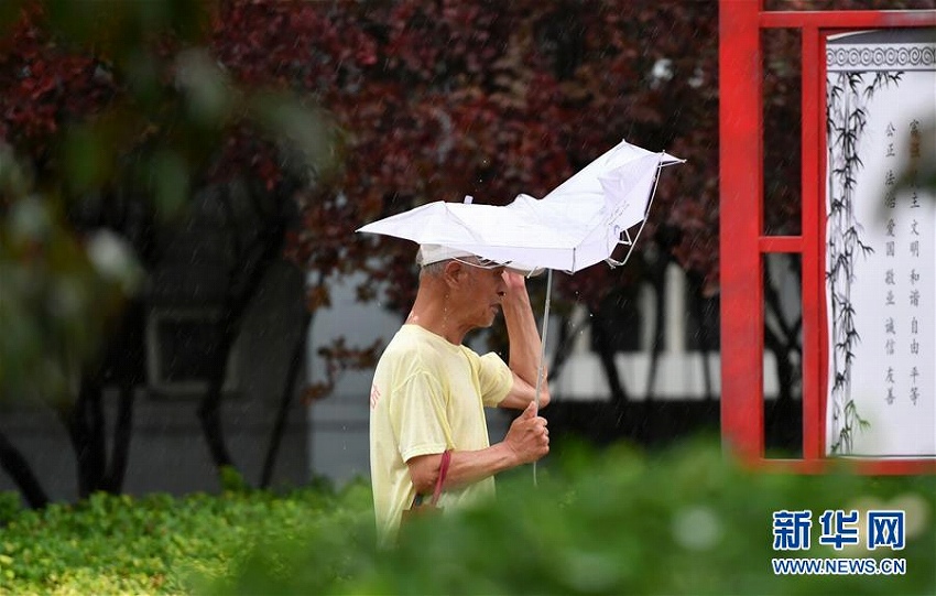 京津冀エリアで台風10号「アンピル」による豪雨