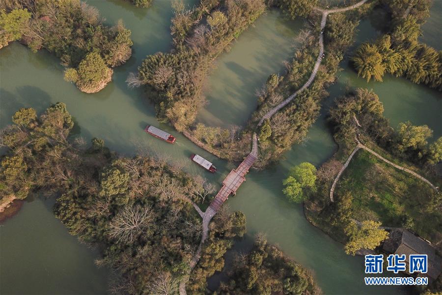 絵のように美しい西溪湿地　杭州市