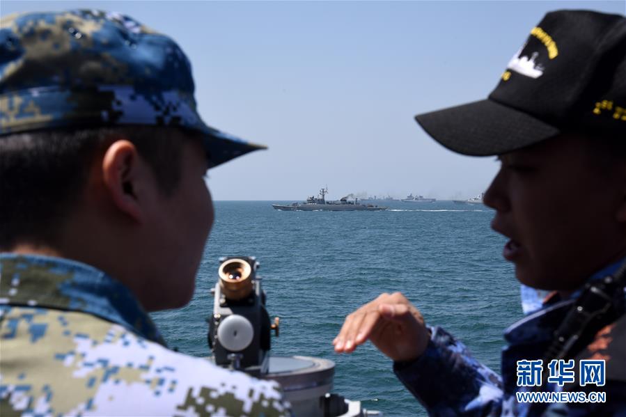 中国が東南アジア諸国と青島で「海上合同演習」