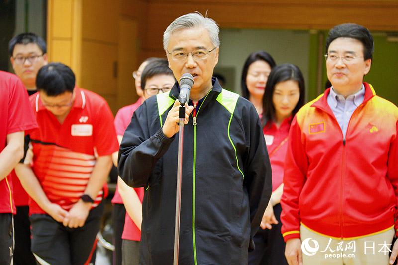 東京で中日両国の友誼深める在日華人バドミントン公式戦