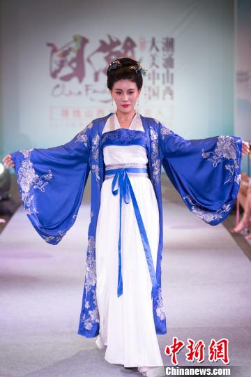 漢服で美を競う　Miss Tourism Cultural World山西地区大会