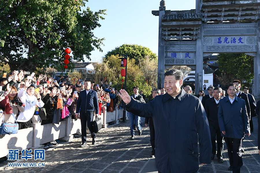 習近平総書記が全国各族人民に新春の挨拶