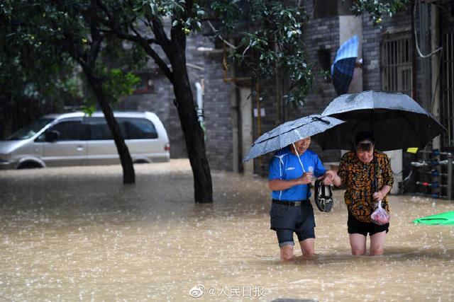 中国南方の8省・自治区で豪雨　被災者176万人、死者9人