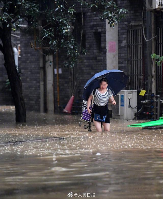 中国南方の8省・自治区で豪雨　被災者176万人、死者9人