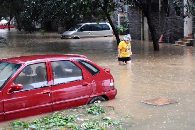 中国南方の8省・自治区で豪雨　被災者176万人、死者9人