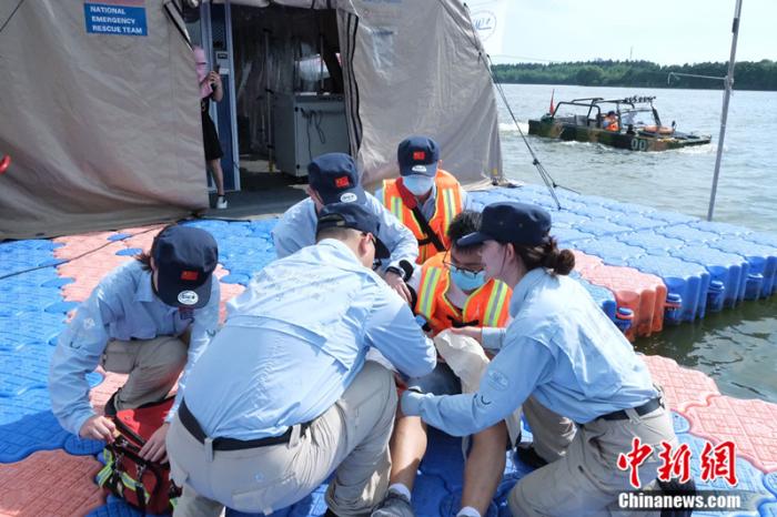 緊急救援の水路の空白を補う上海の「水上移動病院」