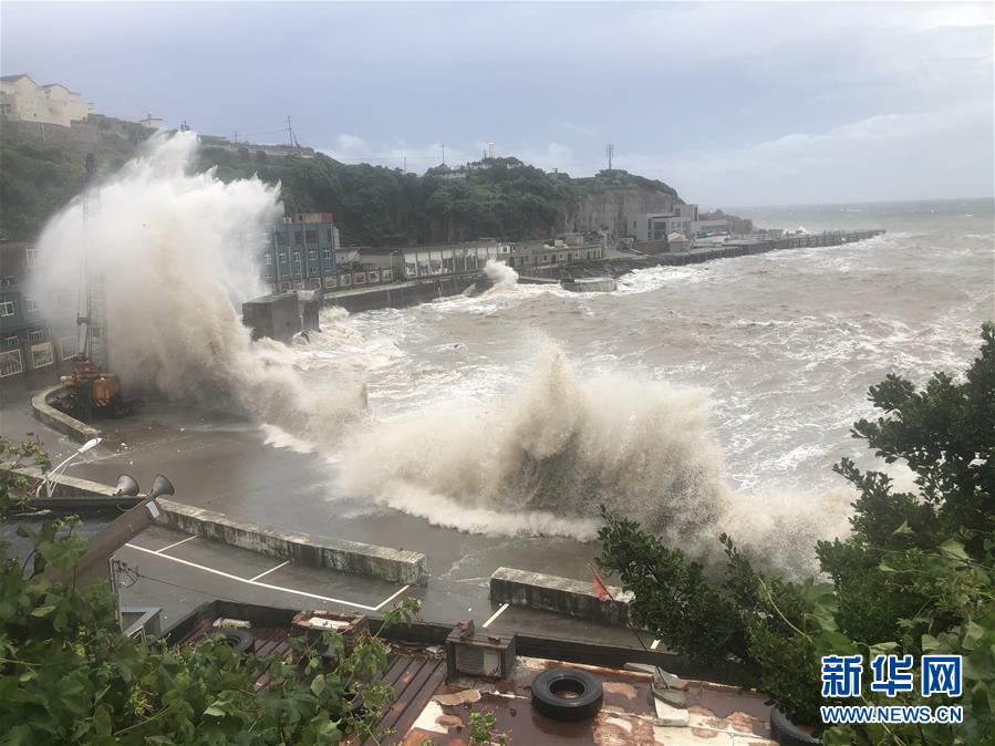 台風4号「ハグピート」が上陸　浙江省