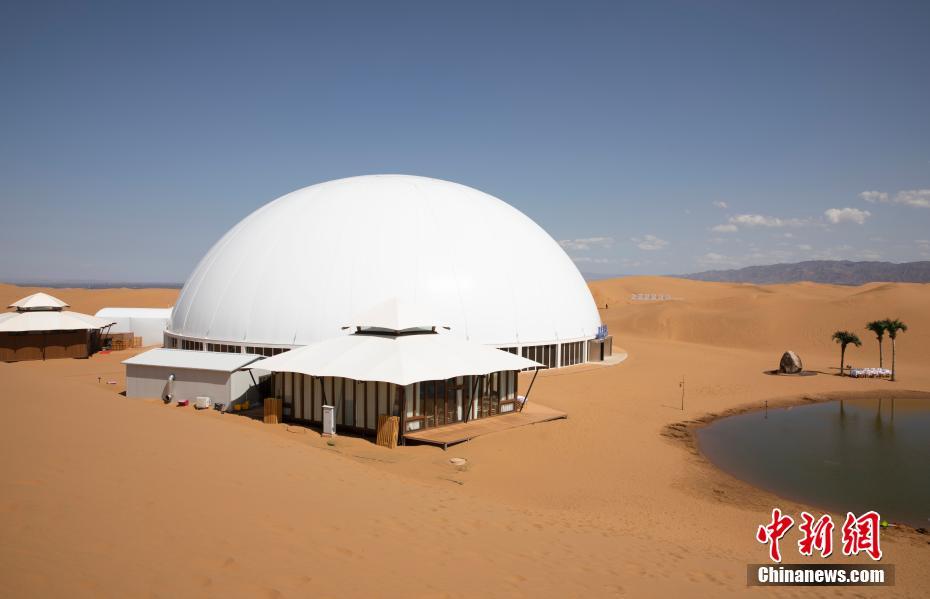 8月13日、建設中の星星ホテル（撮影・楊迪）。