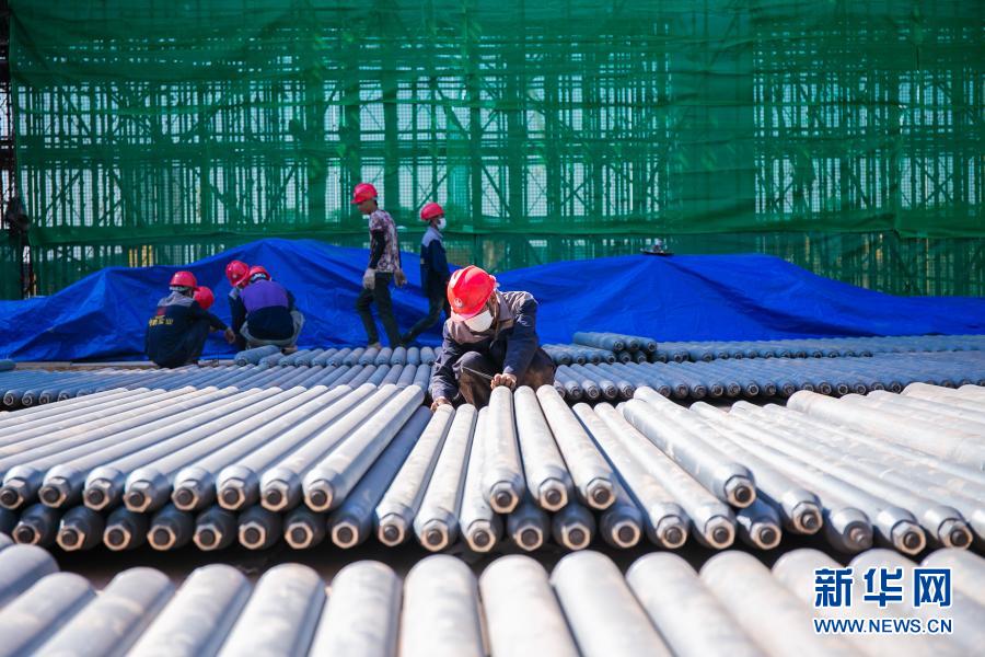 中国ラオス鉄道で最大の駅となるビエンチャン駅、主体工事完了