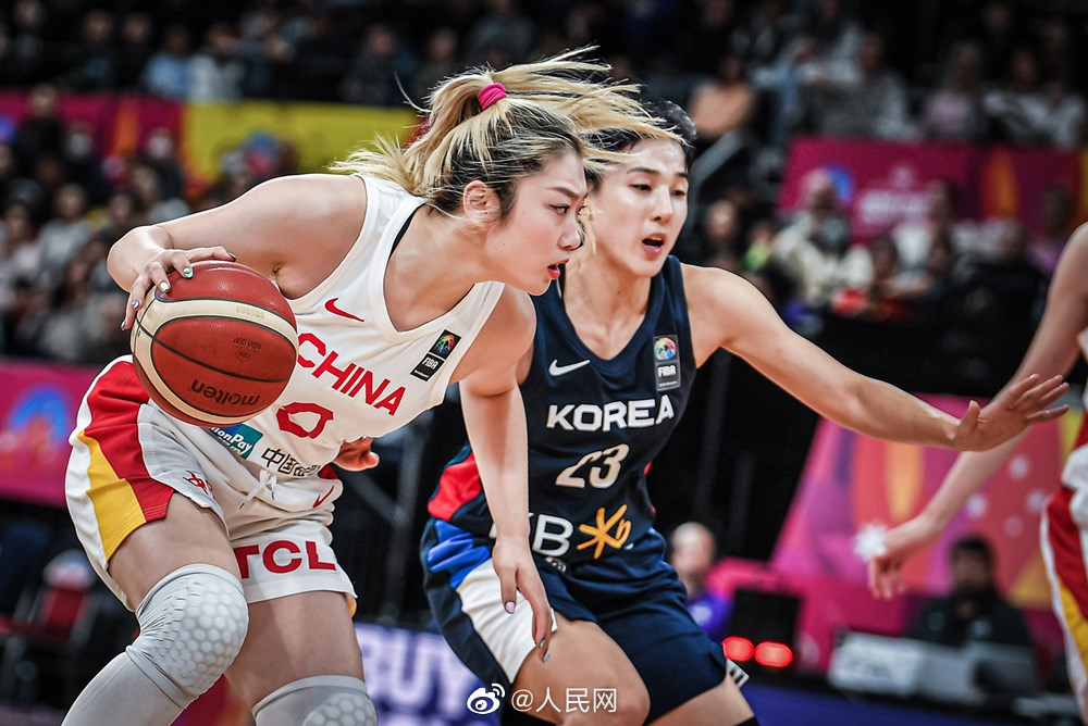 中国女子バスケが準決勝進出　FIBA女子アジアカップ2023