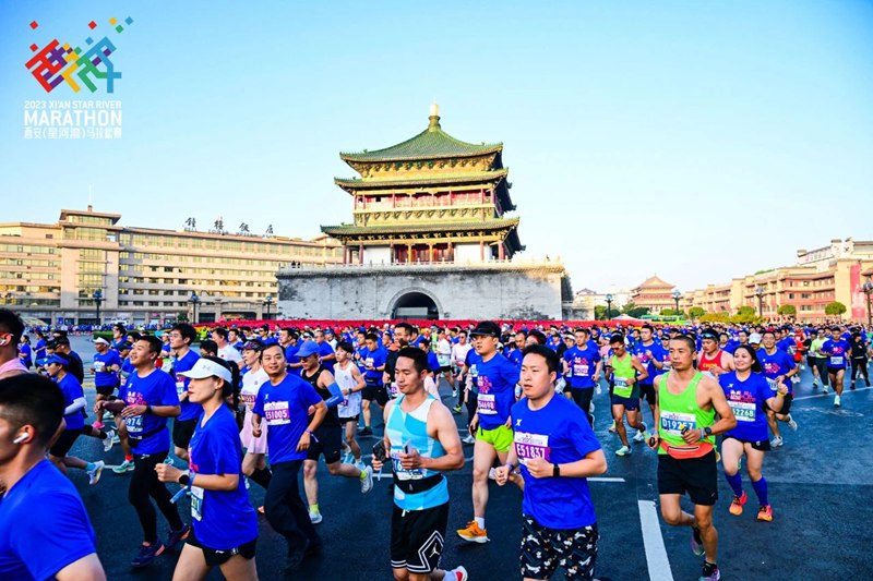 2023年西安マラソン（写真提供・西安マラソン組織委員会）